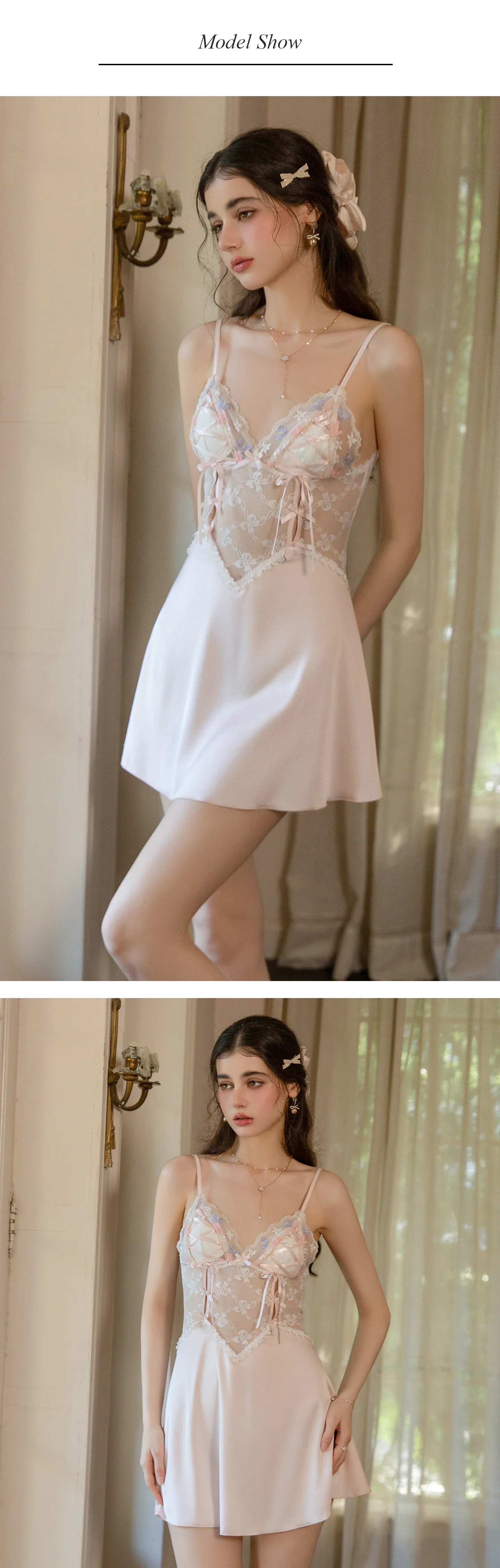 Backless-Sheer-Floral-Embroidered-Lace-Splicing-Tie-Back-Sleepwear-Nightgown09