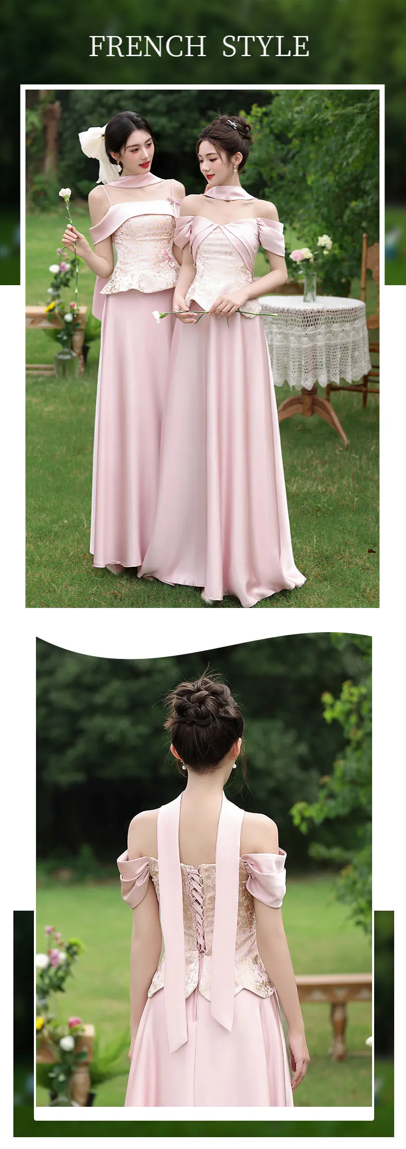 Blush-Pink-Jacquard-Peplum-Bodice-Satin-Wedding-Guest-Bridal-Party-Dress09