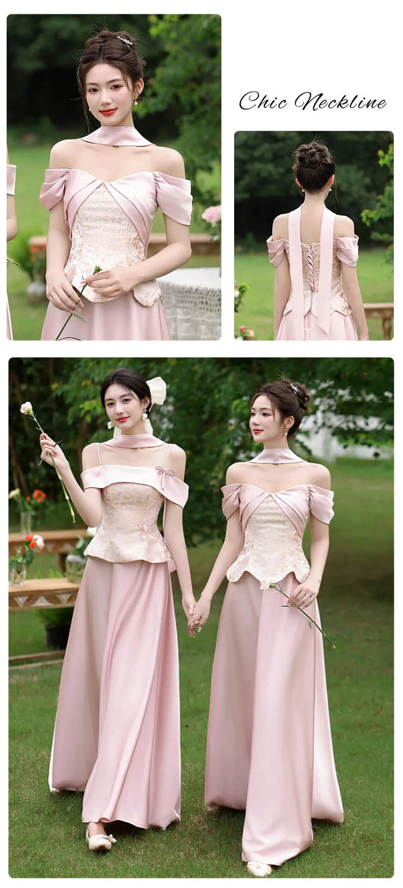 Blush-Pink-Jacquard-Peplum-Bodice-Satin-Wedding-Guest-Bridal-Party-Dress21