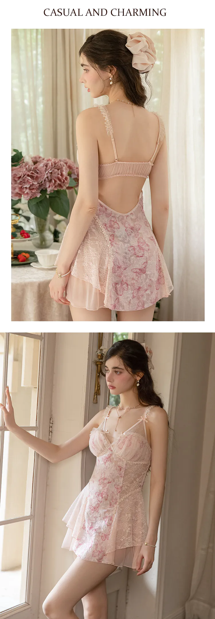 Butterfly-Floral-Burnt-Out-Lace-Open-Back-Nightgown-with-Built-in-Pads11