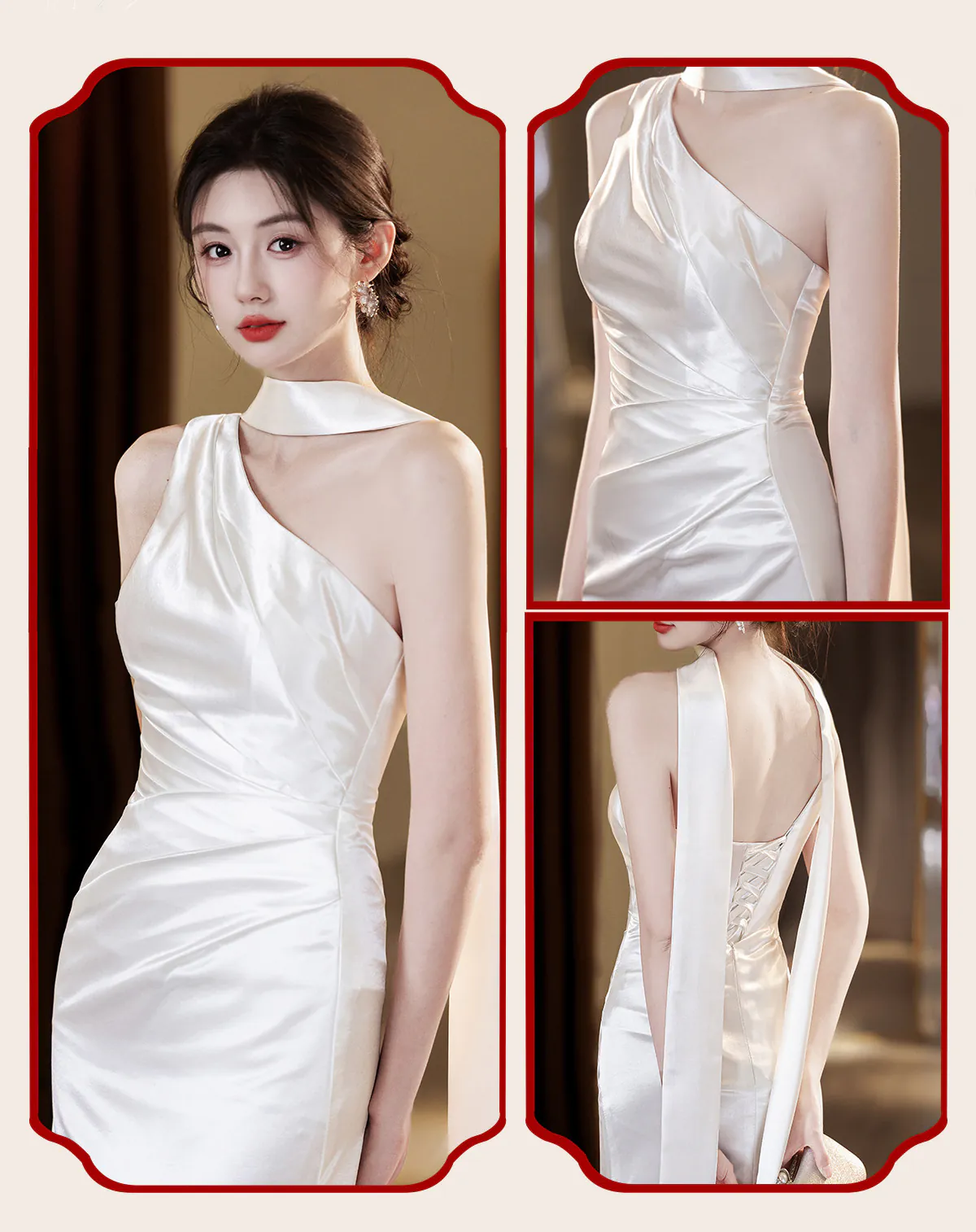Classic-Ivory-Mismatched-White-Satin-Bridal-Party-Wedding-Guest-Dress21