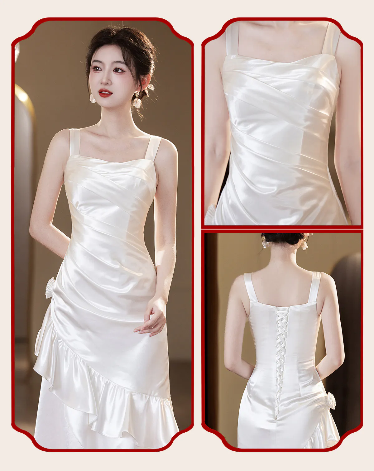 Classic-Ivory-Mismatched-White-Satin-Bridal-Party-Wedding-Guest-Dress23