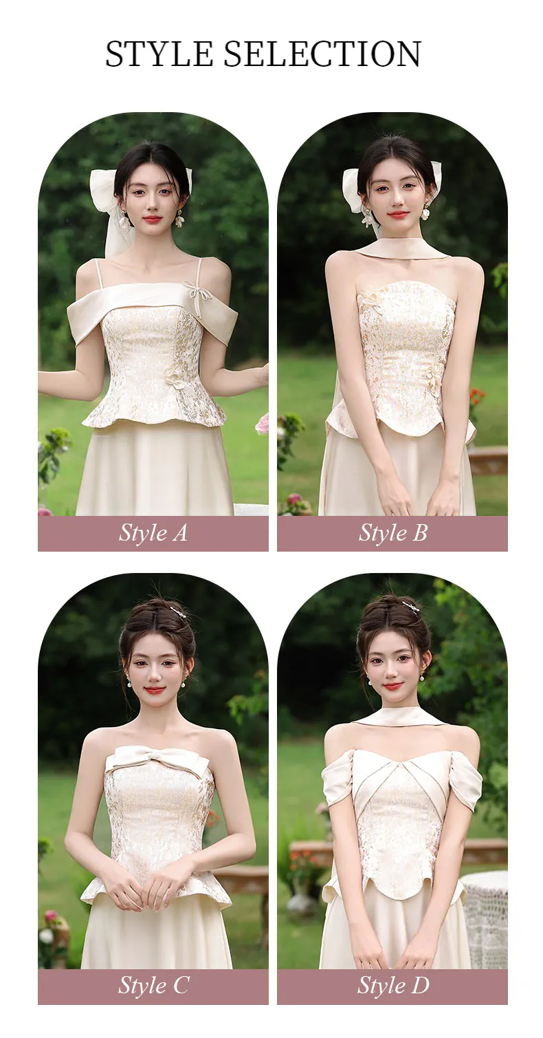 Classy-Champagne-Brocade-Jacquard-Corset-Mismatched-Bridesmaid-Dress12