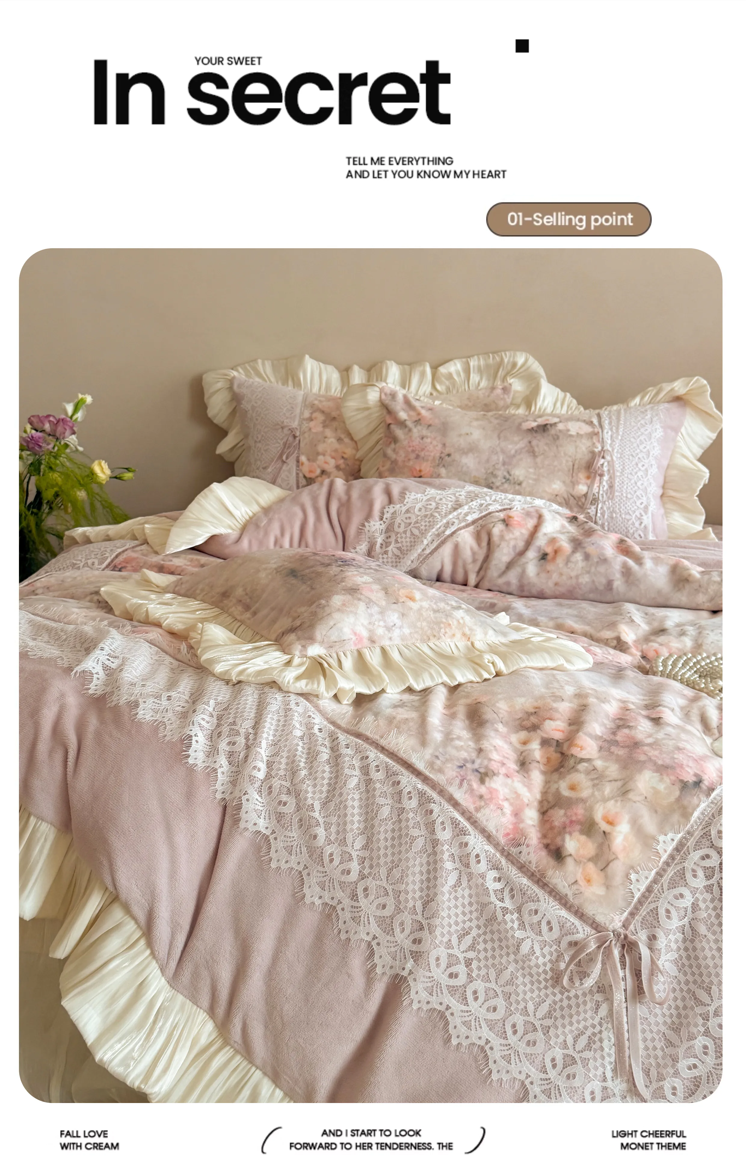 Cottagecore-Reversible-Floral-Print-260g-Milk-Velvet-Winter-Bedding-Set16