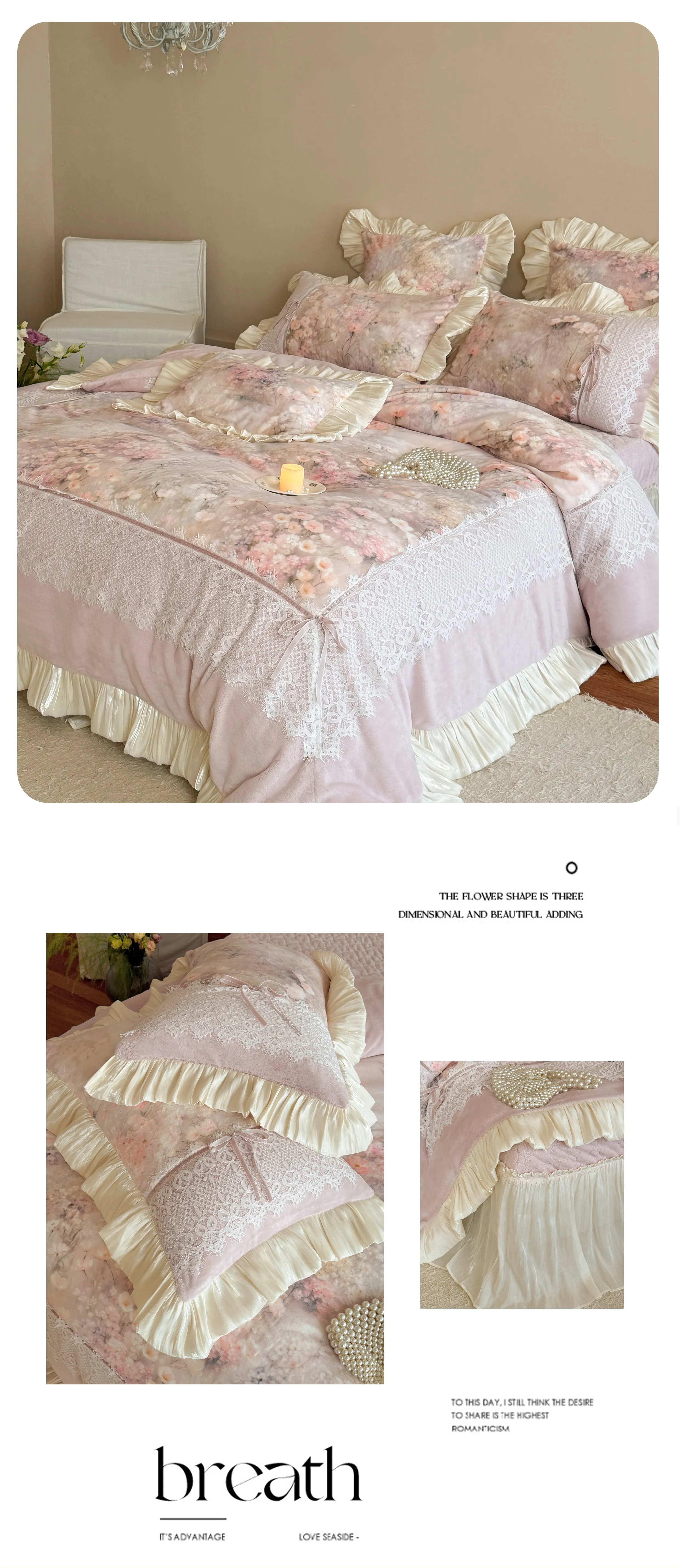 Cottagecore-Reversible-Floral-Print-260g-Milk-Velvet-Winter-Bedding-Set17