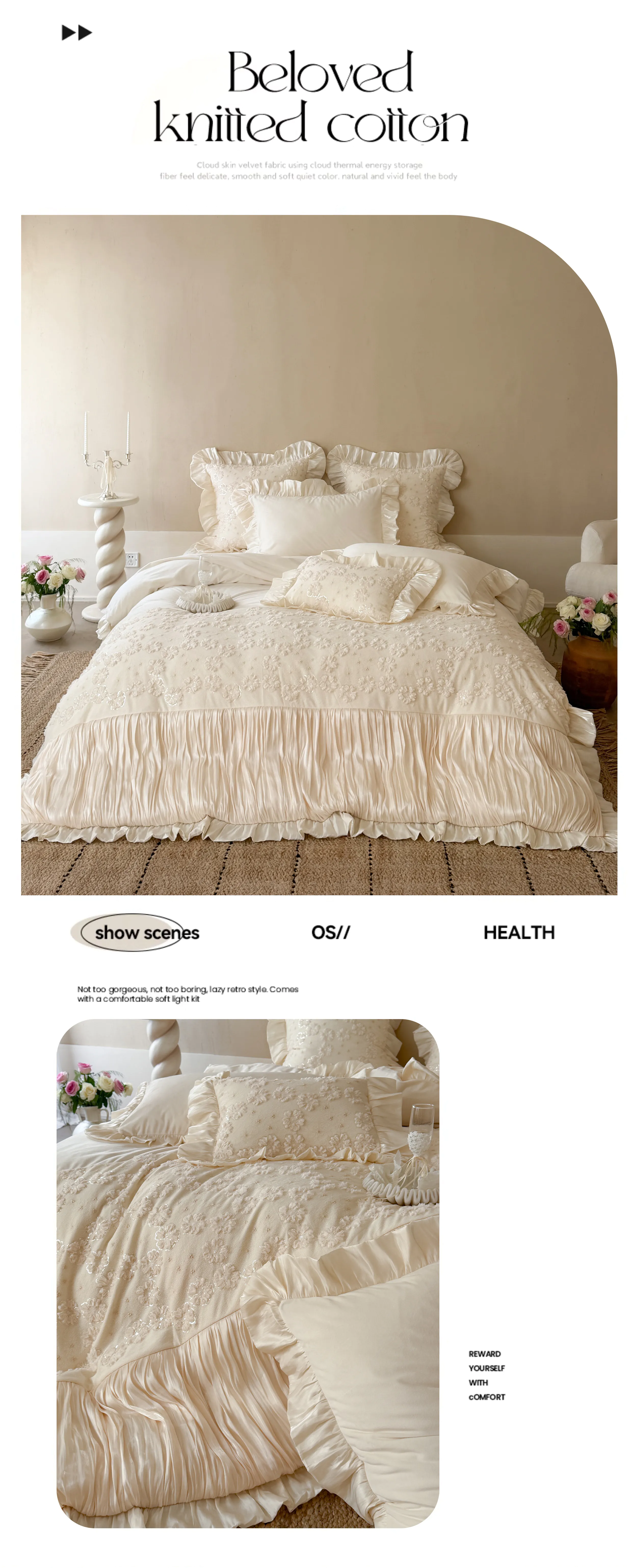Vintage-3D-Floral-Soft-260g-Matte-Milk-Velvet-Fleece-Warm-Winter-Bedding-Set09