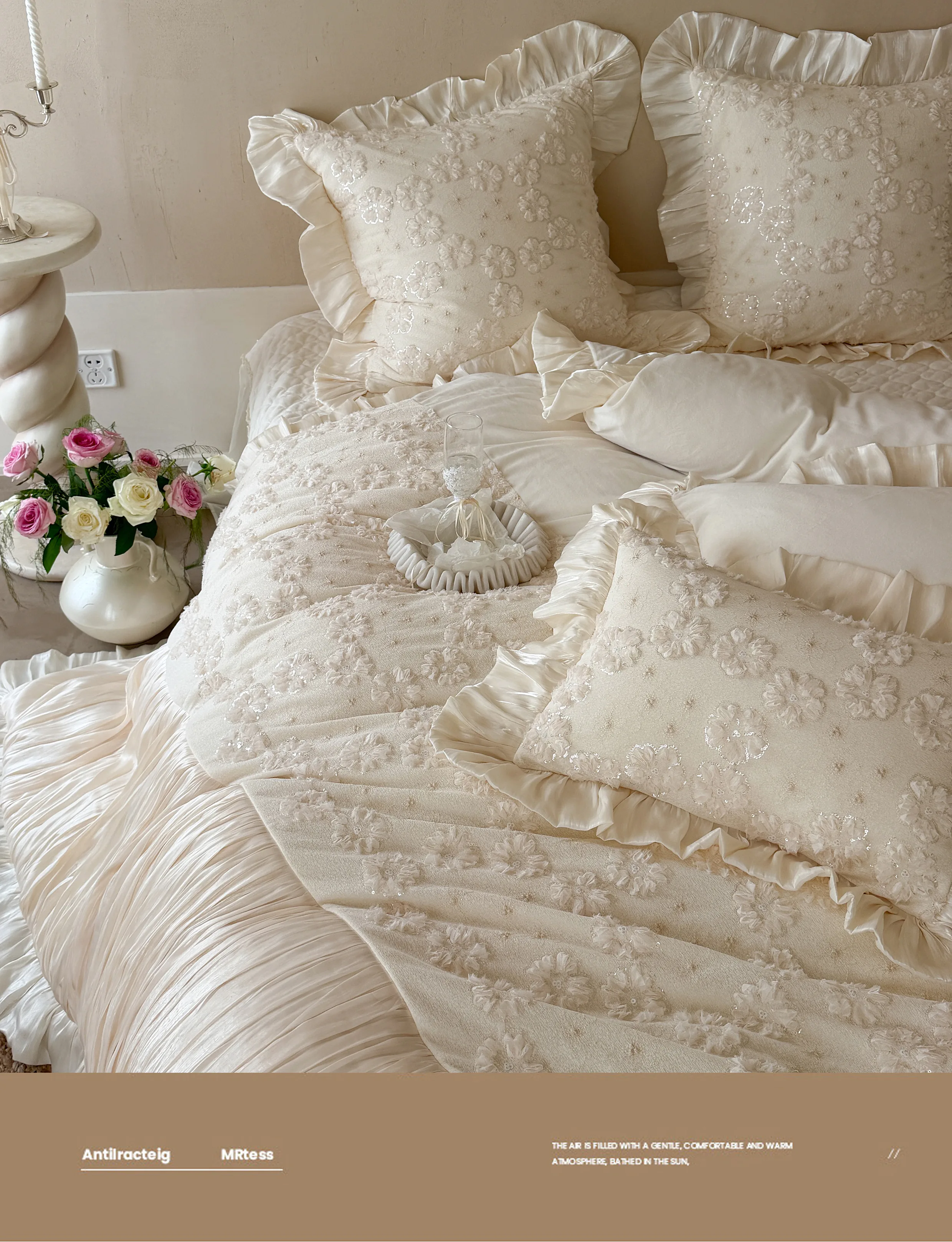 Vintage-3D-Floral-Soft-260g-Matte-Milk-Velvet-Fleece-Warm-Winter-Bedding-Set10