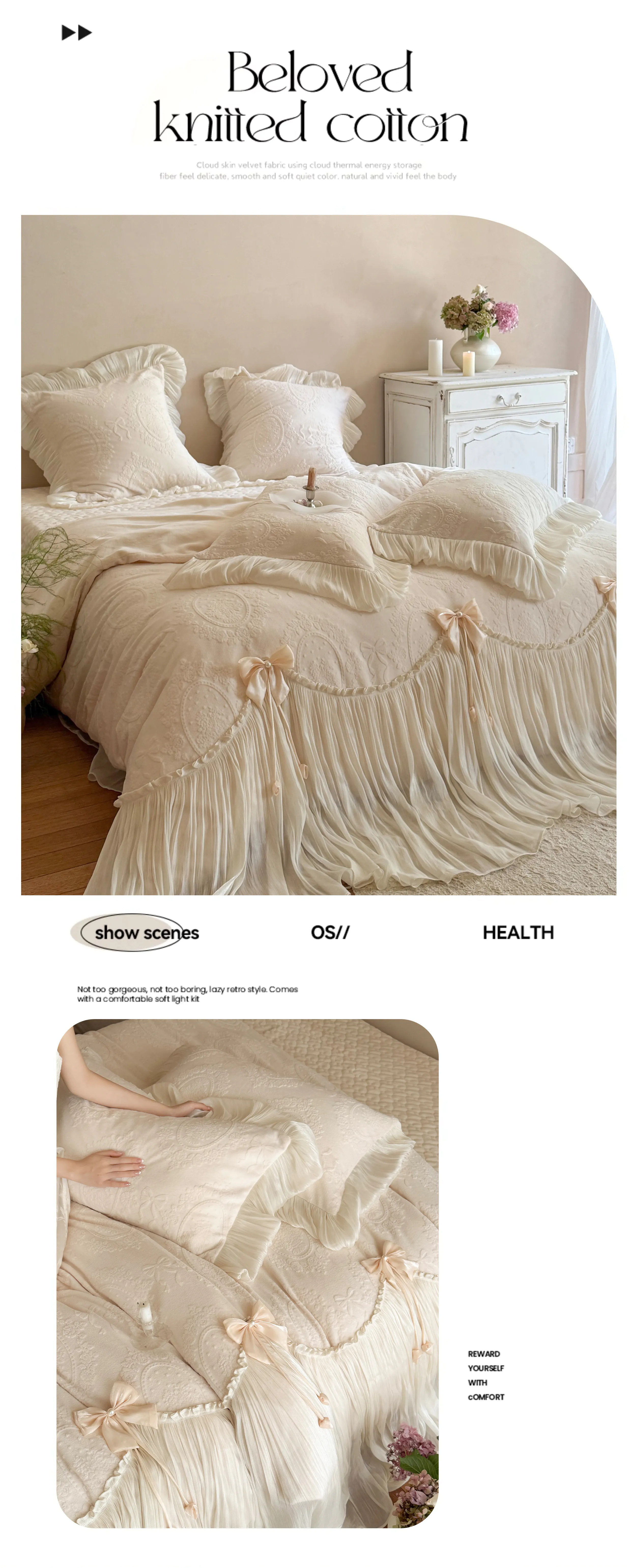 Cozy-Warm-Carved-Floral-260g-Matte-Milk-Velvet-Soft-Quilt-Cover-4-Pcs-Set14