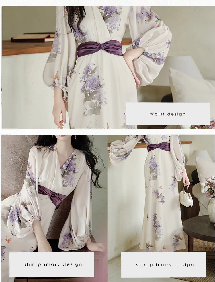 Ethereal-Butterfly-Lilac-Print-Bishop-Sleeves-Wrap-Chiffon-Casual-Dress10