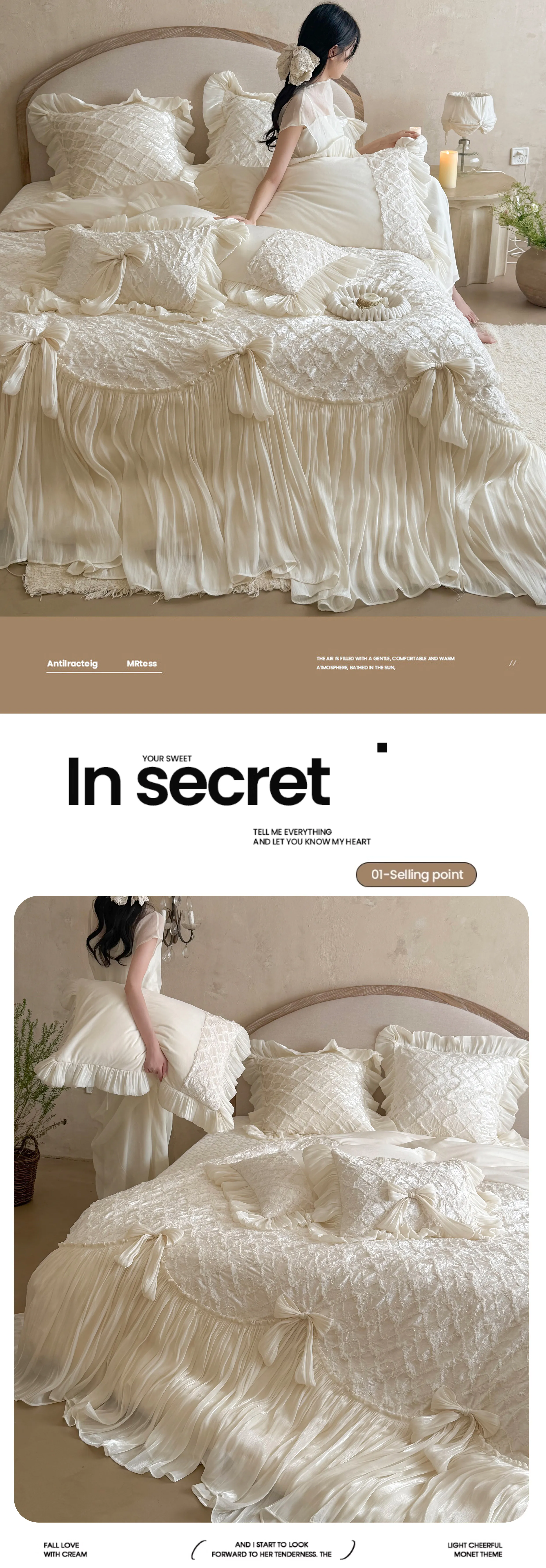 European-Haute-Couture-Crinkle-Pleated-Matte-Fleece-Velvet-Bedspread-Set16