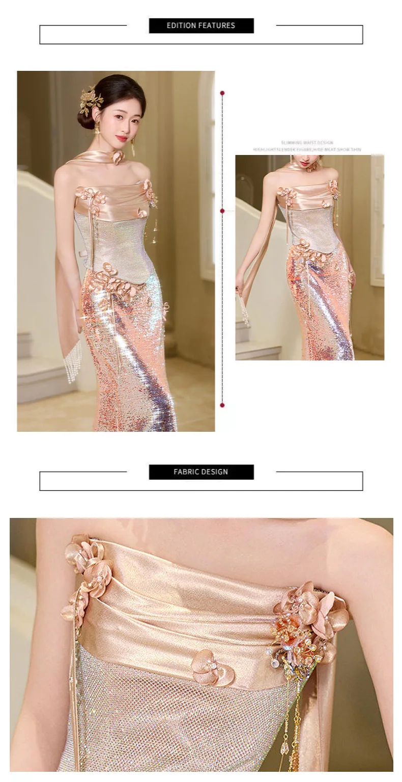 Glamorous-Rose-Gold-Shimmer-Ombre-Sequin-Mermaid-Strapless-Formal-Gown08
