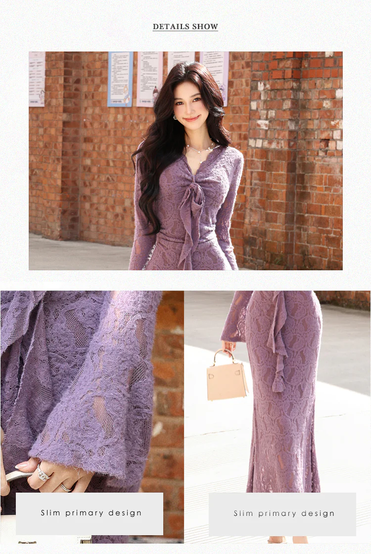 Lavender-Lilac-Sheer-Floral-Lace-V-Neck-Long-Flare-Sleeve-Bodycon-Dress08