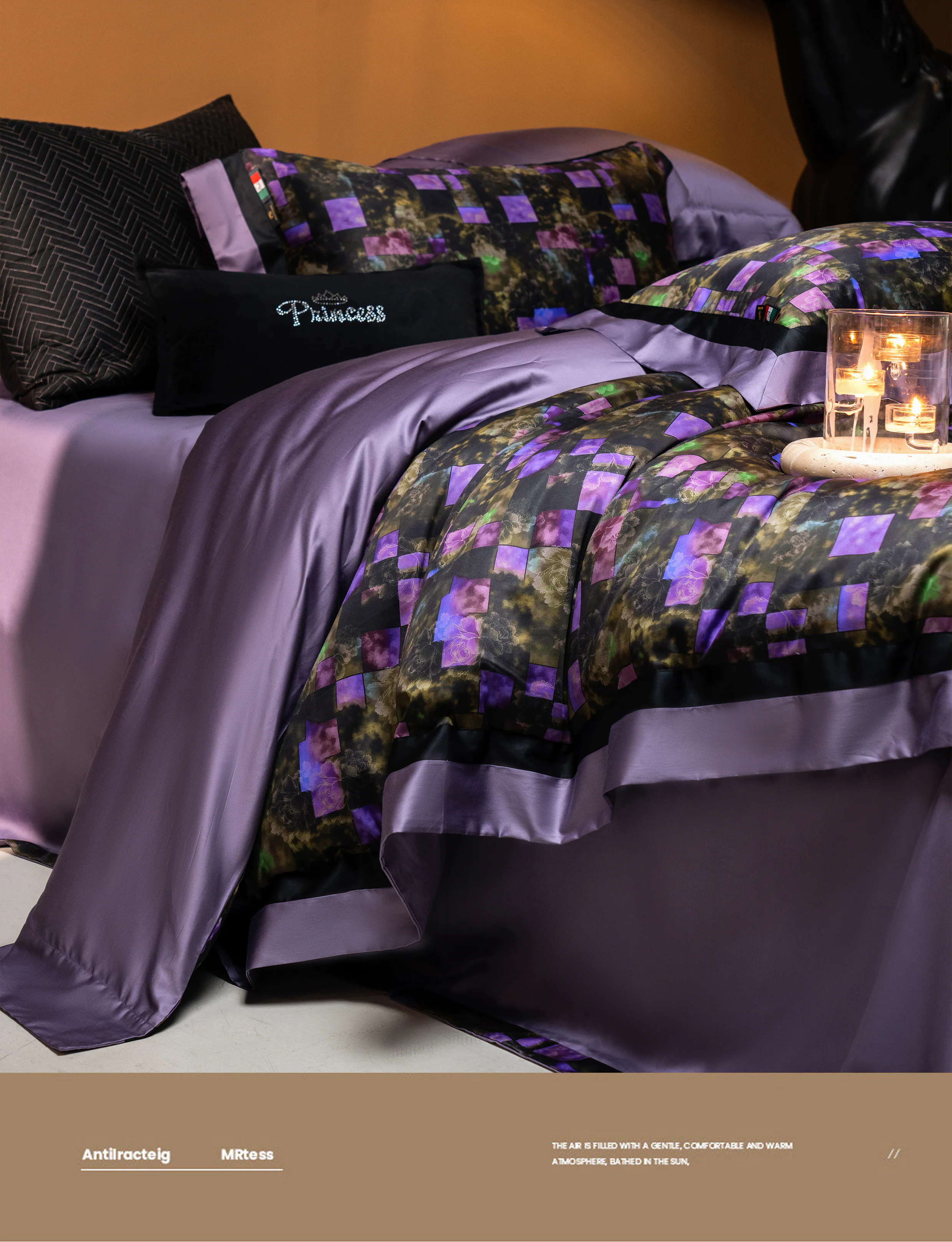 Moody-Dark-Academia-Floral-Mosaic-100S-Long-Staple-Cotton-Bedding-Set08