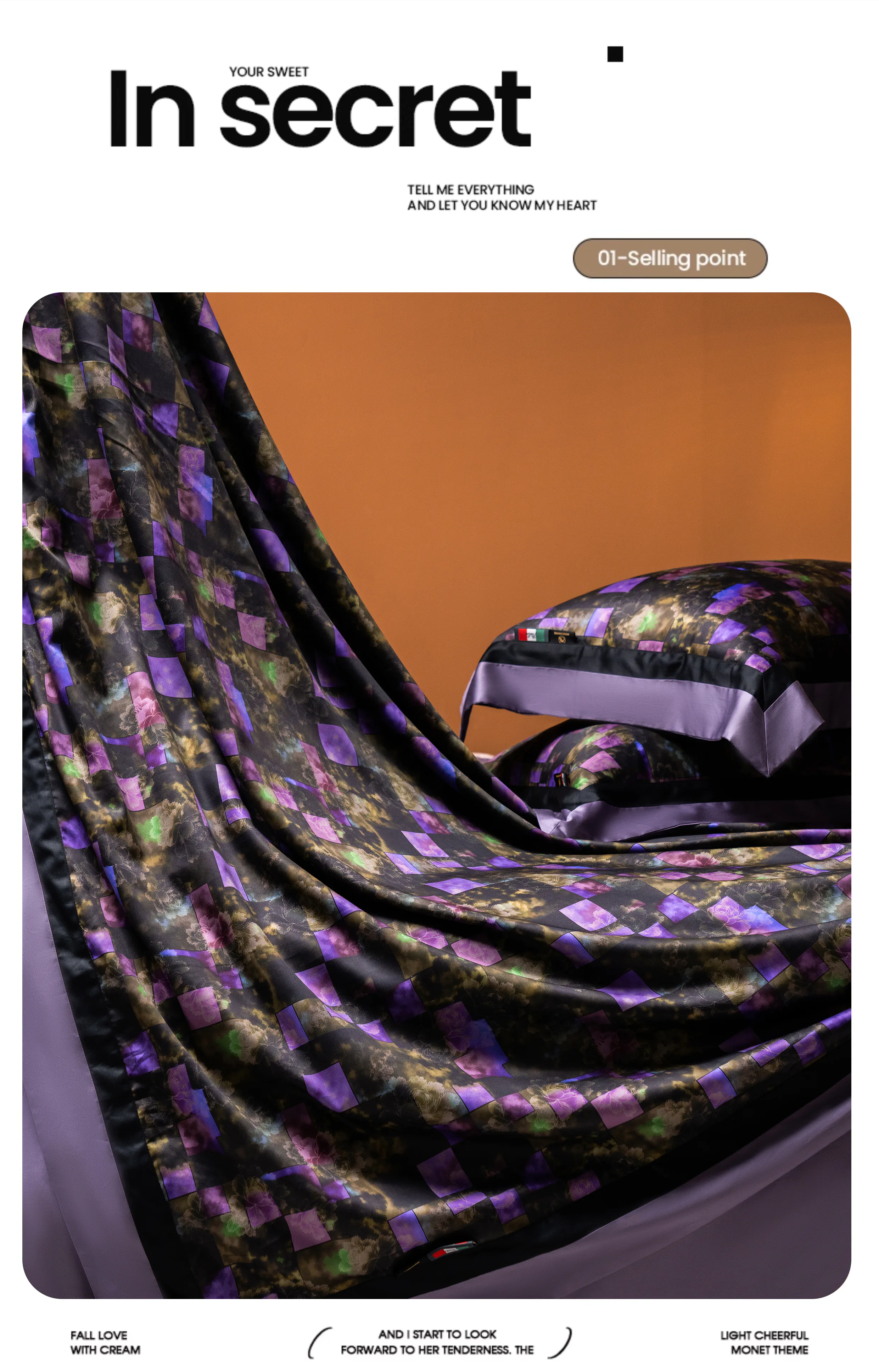 Moody-Dark-Academia-Floral-Mosaic-100S-Long-Staple-Cotton-Bedding-Set09