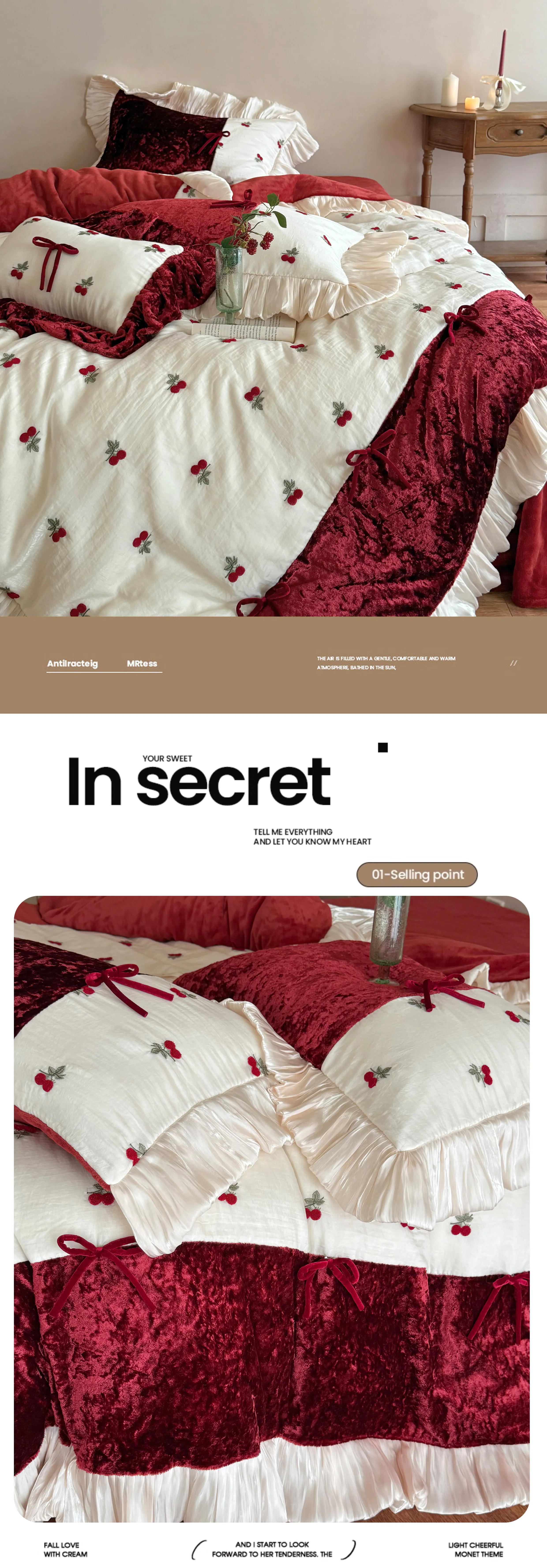 Sweetheart-Cherry-Embroidery-Crushed-Milk-Velvet-Fleece-4-Piece-Bedding-Set09