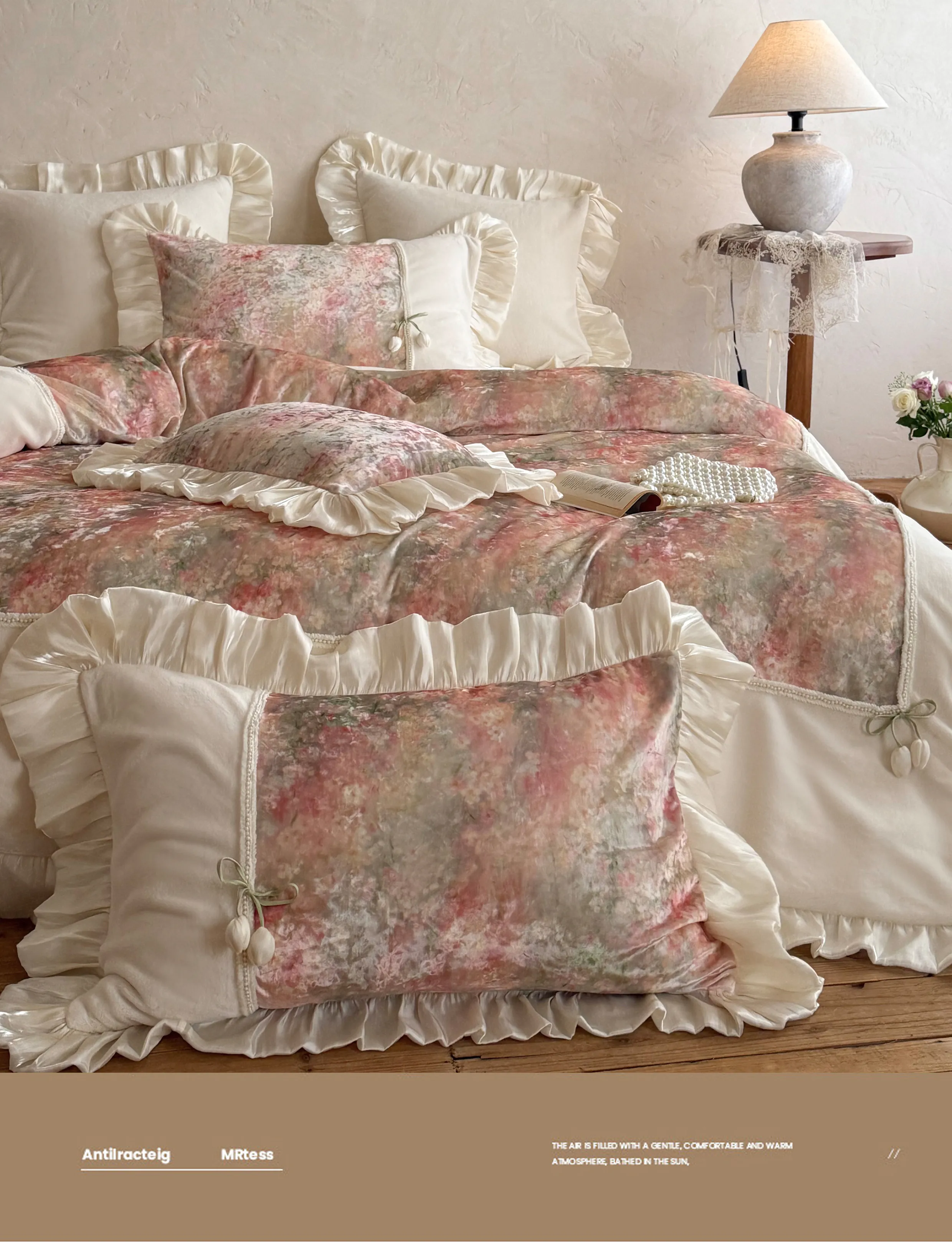 Victorian-Style-Cottagecore-Botanical-Floral-Velvet-Comforter-Cover-Set10