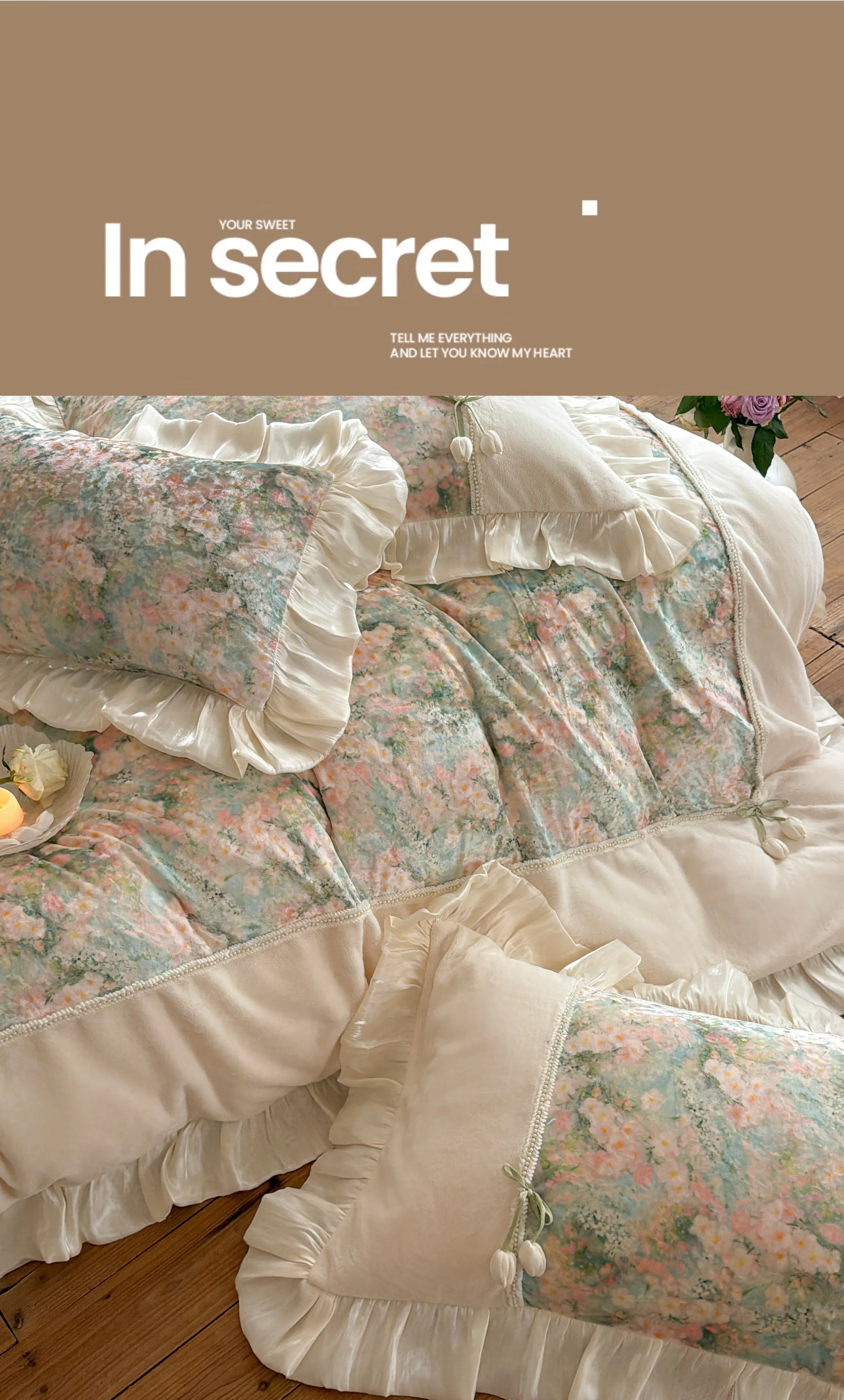 Victorian-Style-Cottagecore-Botanical-Floral-Velvet-Comforter-Cover-Set18